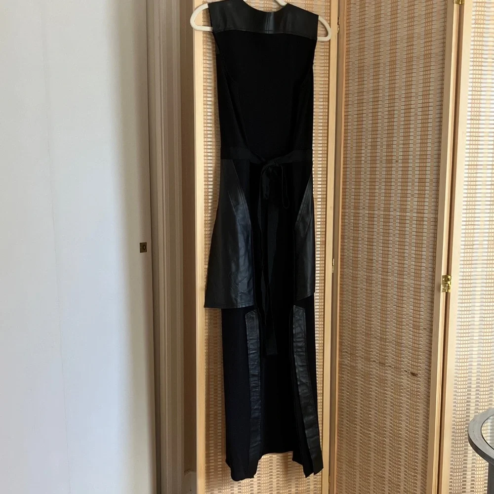Aakasha knit and real leather dress - Picture 9 of 11